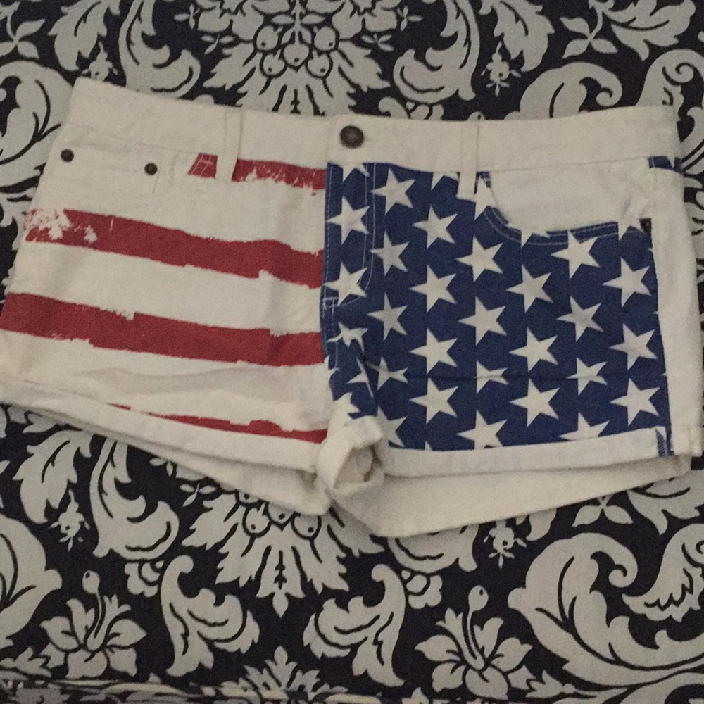 American Flag shorts
